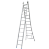 Solide Bouwladder 2x12