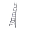 Solide Bouwladder 3x8