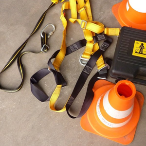 Veiligheidsgordel met vallijn 1,5 meter