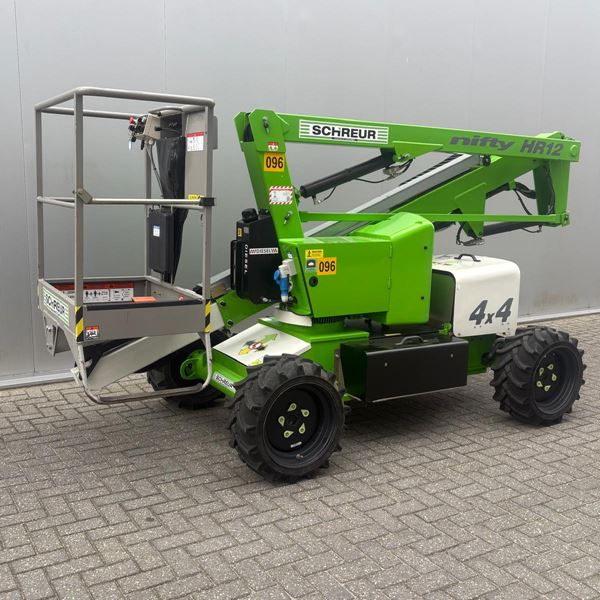Niftylift HR12 knikarm hoogwerker accu Niftylift HR12 knikarm hoogwerker accu