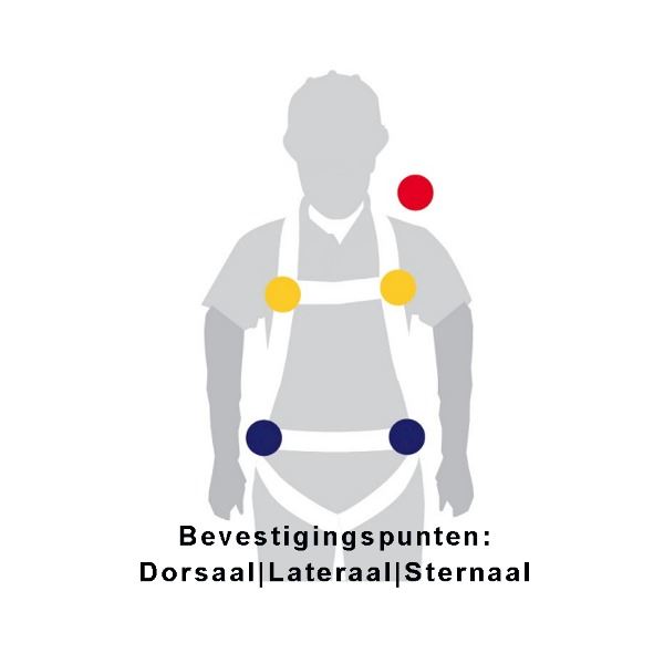 Harnas 2 aanhechtingspunten II 